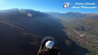 Gyrocopter - Autogiro Ela07 - Autumn Unlimited Visibility -  Foothills Of My Alps - November 2021