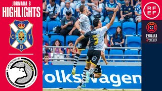 Resumen Cd Tenerife 0-2 Unionistas Cf Jornada 8 Temporada 202526