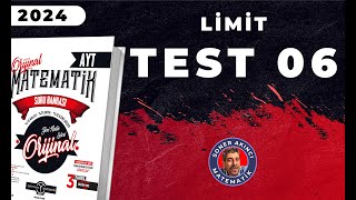 Limit Test 06 Ori̇ji̇nal Ayt Soru Bankasi