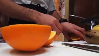 Annoying Orange Gets Knifed