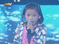 Lyca sings 'Basang-Basa Sa Ulan' on Showtime