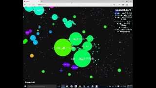 Agar.io Oceania Cvc 2015-08-20 - ๑๑ Def Mean Eyes