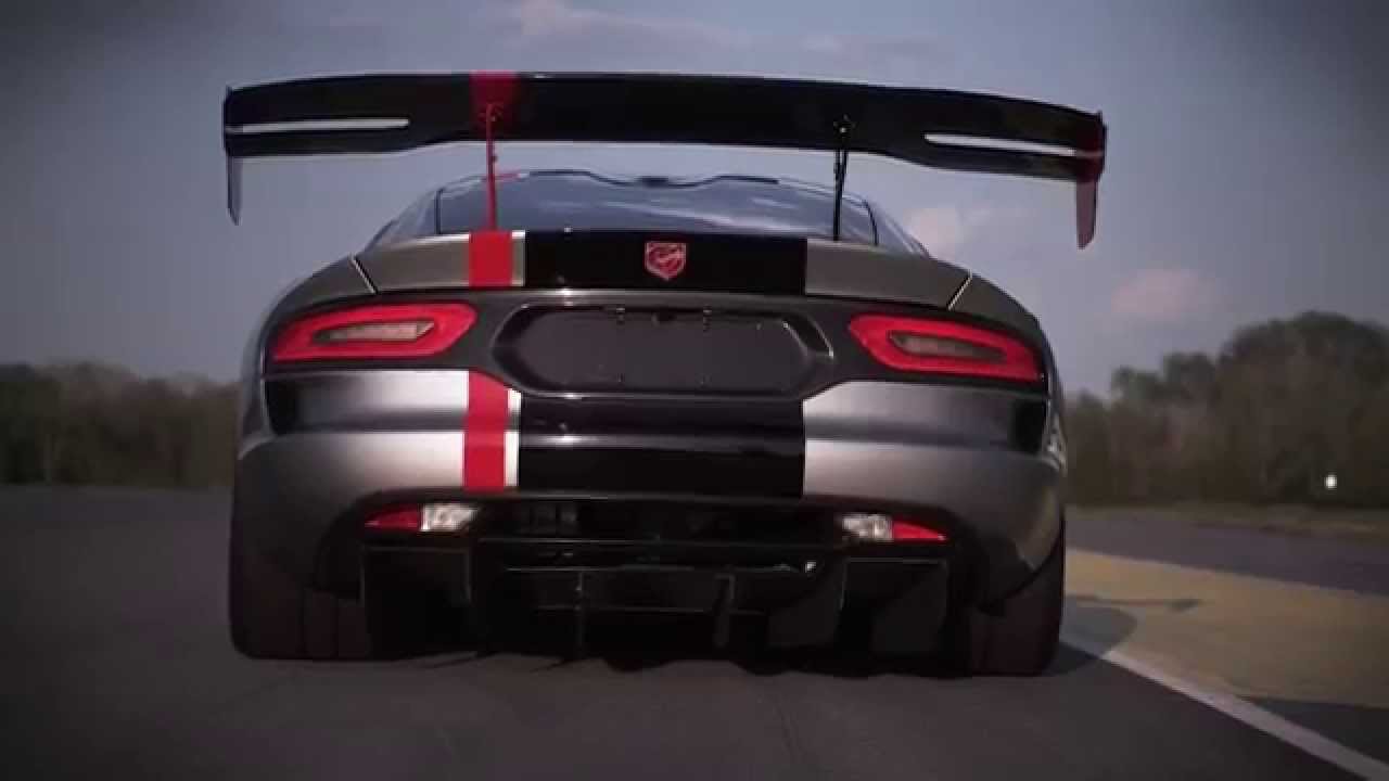 2016 Dodge Viper ACR debut video - YouTube