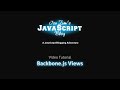 Introduction to Backbone.js Part 2: Views Tutorial