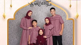 BAJU LEBARAN TERBARU 2023 Sarimbit Estela Maroon by Nibras