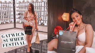 COME TO THE GATWICK SUMMER FESTIVAL | DAILY VLOG | Mona's Eyes Beauty