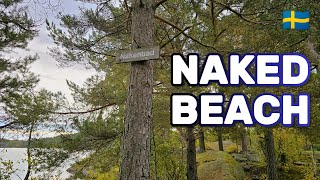 Naked Beach In Hellasgården, Nacka