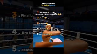 Ranking The Best Vr Boxing Moment