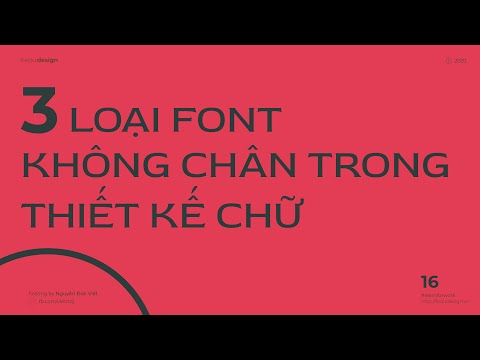 016- Sử dụng 3 loại font chữ không chân khi nào - Kiến thức nền tảng về thiết kế typography