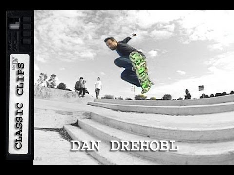 Dan Drehobl Skateboarding Classic Clips #121 Krooked