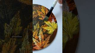 Maple Leaves Painting Ideas Fall Colors Painting Leaf Impressions