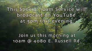 CSLGLV 10-2-22 In-Person Service Announcement