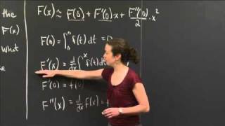 Second fundamental theorem and quadratic approximation | MIT 18.01SC Single Variable Calculus