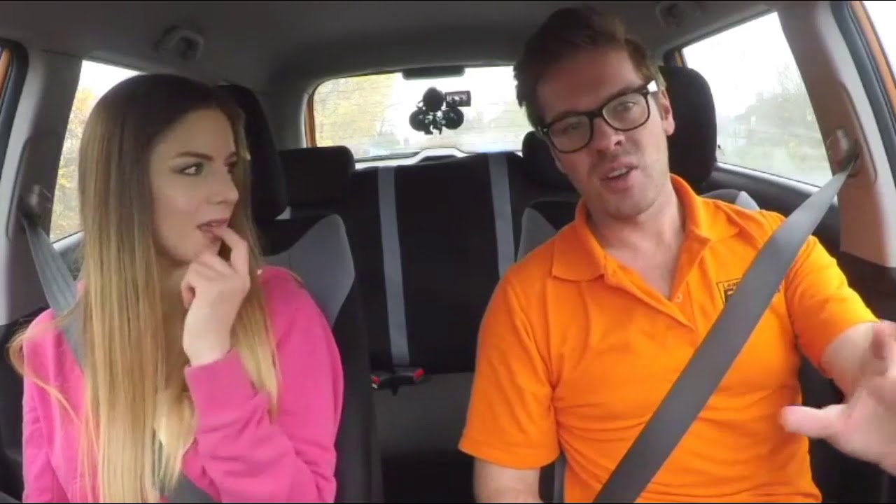 Fake driving school students squirting