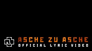 Watch Rammstein Asche Zu Asche video