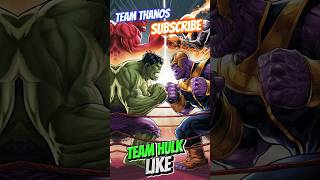 TEAM HULK vs TEAM THANOS 💥 MMA Match 💥 #avengers #superhero #marvel #venom #spid