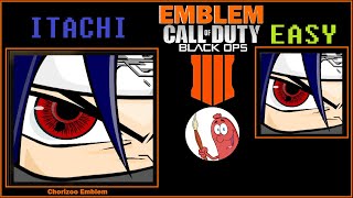 Bo4 Emblem Itachi Uchiwa Sharigan Tuto Easy Call Of Duty Blakc Ops 4 Sangoku