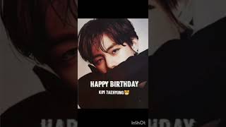 Happy Birthdayour Baby Tigerkim Taehyhug