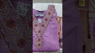 Embroidery Work Readymade Chudidars