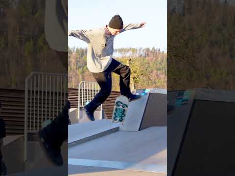 creative skateboard trick