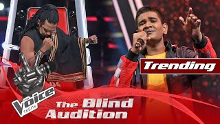 Pinsara Madhubhashana | Adanne Ai Blind Auditions | The Voice Teens Sri Lanka