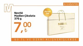 Migrosta 60Tl Ve Üzeri Alışverişlerde Nestle Madlen Çikolata Sadece 7Tl