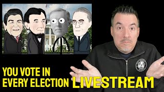 You Vote In Every Us Presidential Election - Part One 1788-1864