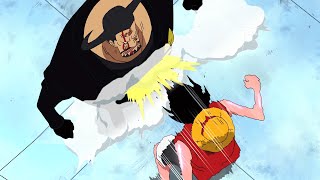 Luffy Gear 2 Vs Blueno 4K Gear Second For The First Time One Piece Enies Lobby Arc