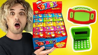 120 Adet Toybox Kutusu Açtik Hesap Makinası - Ses Kaydedici Çikti