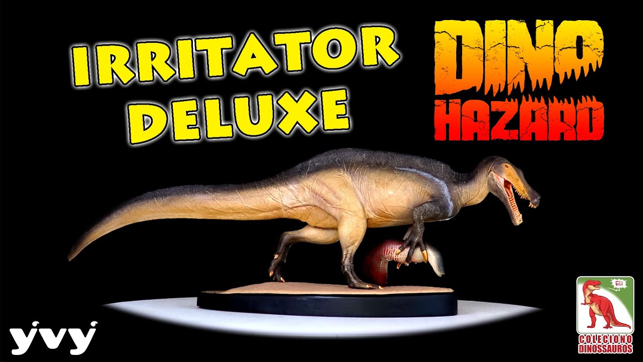 Irritator Deluxe da Coleção Dino Hazard Realidade Oculta - Yvy Figures