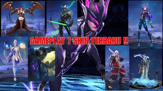 GAMEPLAY 7 SKIN TERBARU ! KARRIE EPIC RASA LEGEND !!!!