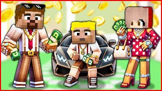 Mi̇necraft Arda Ve Ai̇lesi̇ Zengi̇n Oldu Fi̇lmi̇ - Minecraft Zengi̇n Faki̇r Hayati