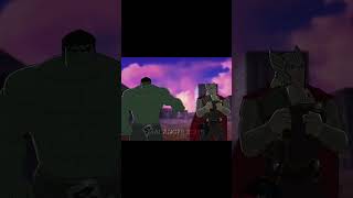 Thor Stops Hulk Punch