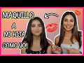 MAQUILLO A MI HIJA AUBREY IGUAL A MI ?MI ESPOSO REACCIONA AL ...