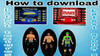 How To Download Latest Textures & Latest Arenas For Wr3Dwrestling Revolution 3D