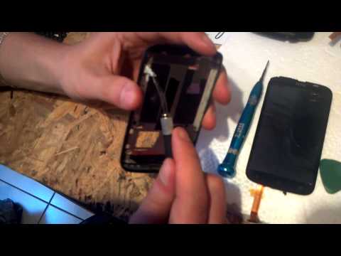 Замена дисплея на телефоне htc desire x