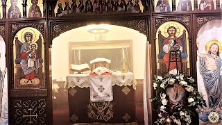 Liturgy & Midnight/Matins Prayers/Praises~Holy Fifty Days @ St Mary & St Moses Abbey, TX~04/22/2020