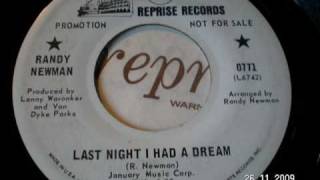 Watch Randy Newman Last Night I Had A Dream video