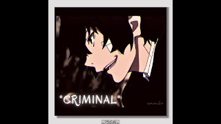 Dazai edit - Criminal ♡