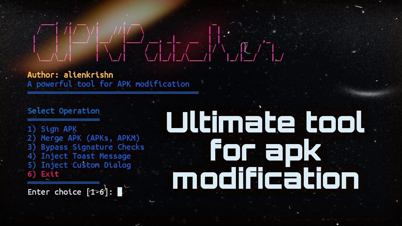 APKPatcher – The Ultimate APK Modding Tool APKPatcher – The Ultimate APK Modding Tool