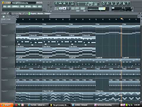 This girl (Laza Morgan - Step up 3 OST) Instrumental FL Studio remake [FREE MP3/FLP DOWNLOAD]