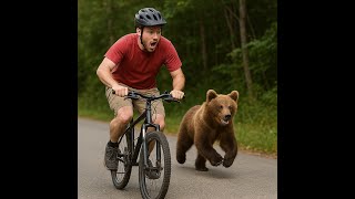 I Put Spongebob Chase Music Over Some Guy Running Away From A Bear