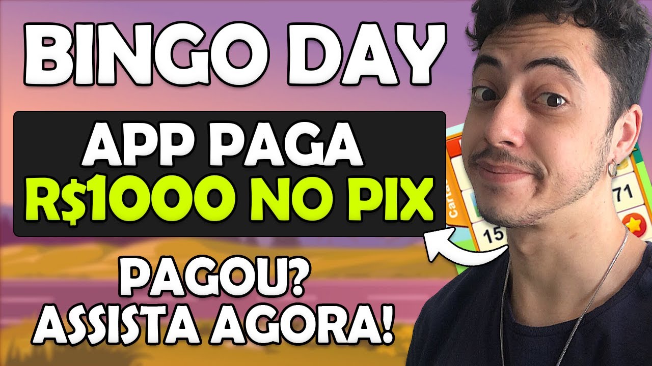 Bingo Day Paga Mesmo? App pagando R$1000 no Pix para Jogar | App Bingo Day