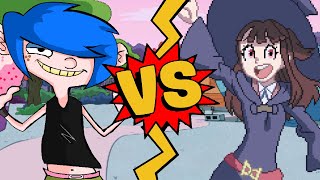 M.u.g.e.n. Battles Marie Kanker Vs Atsuko Kagari Ed, Edd N Eddy Vs Little Witch Academia
