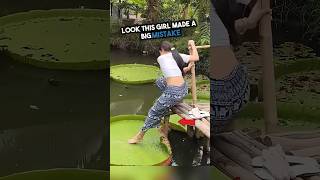 She Stood On A Water Lily And This Happened