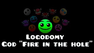 Geometry Dash, Logodomy 100% (On Stream!) 240Hz