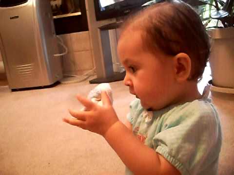 teething baby
