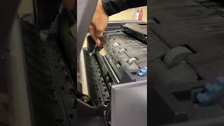 How To Clean The Feeder Gl When You Are Getting A Line With Duplexing Or Scanning.