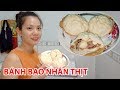 làm BÁNH BAO NHÂN THỊT từ bột pha sẳn|Tôi là người Bến Tre