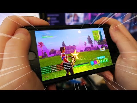 PLAY Fortnite: Battle Royale ON YOUR PHONE! (iPhone & Android) - Mobile Fortnite Concept Gameplay
